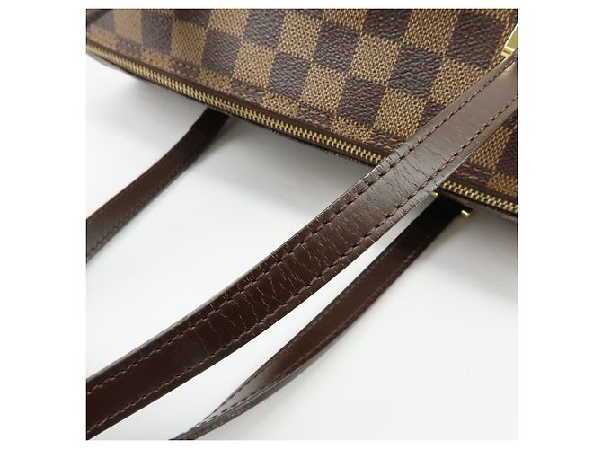 Borsa a mano Louis Vuitton Damier Papillon 30 Damier Ebene N51303 - vista 9