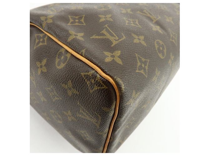 Borsa a mano Louis Vuitton Monogram Speedy 30 Boston Bag Brown M41526 - vista 11