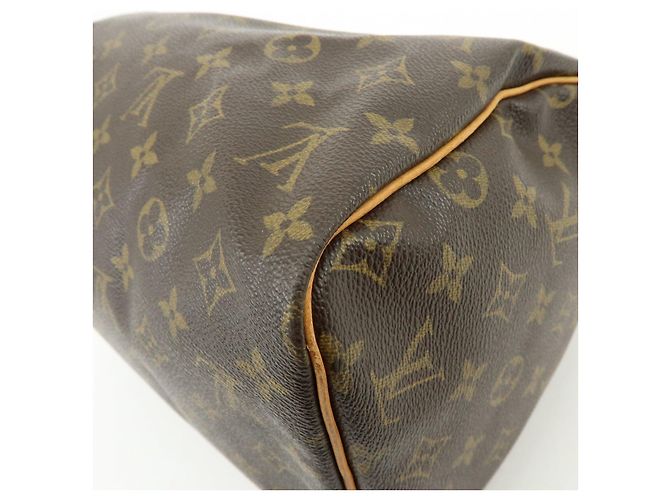 Borsa a mano Louis Vuitton Monogram Speedy 30 Boston Bag Brown M41526 - vista 13