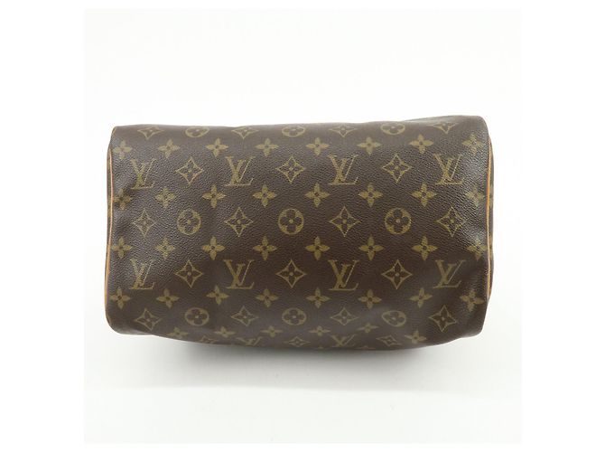 Borsa a mano Louis Vuitton Monogram Speedy 30 Boston Bag Brown M41526 - vista 5
