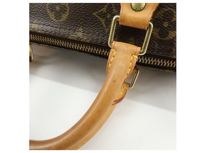 Borsa a mano Louis Vuitton Monogram Speedy 30 Boston Bag Brown M41526 - vista 7