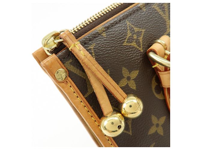 Borsa a tracolla Louis Vuitton Monogram Popincourt Haut Brown M40007 - vista 18