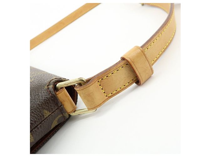 Louis Vuitton Monogram Musette Tango Short Shoulder Bag Brown M51257 - Ansicht 10
