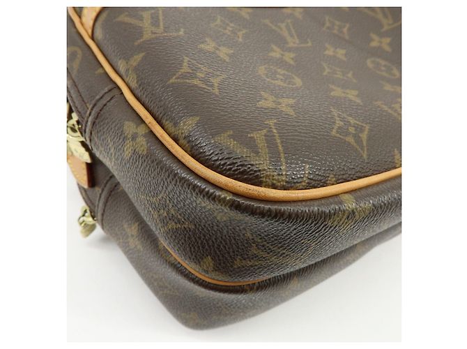 Louis Vuitton Monogram Reporter PM Shoulder Crossbody Bag Brown M45254 - vista 10