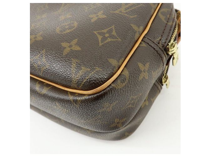 Louis Vuitton Monogram Reporter PM Shoulder Crossbody Bag Brown M45254 - vista 13