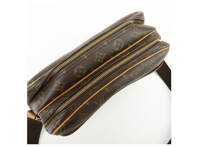 Louis Vuitton Monogram Reporter PM Shoulder Crossbody Bag Brown M45254 - vista 19
