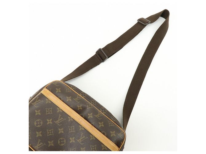 Louis Vuitton Monogram Reporter PM Shoulder Crossbody Bag Brown M45254 - vista 6