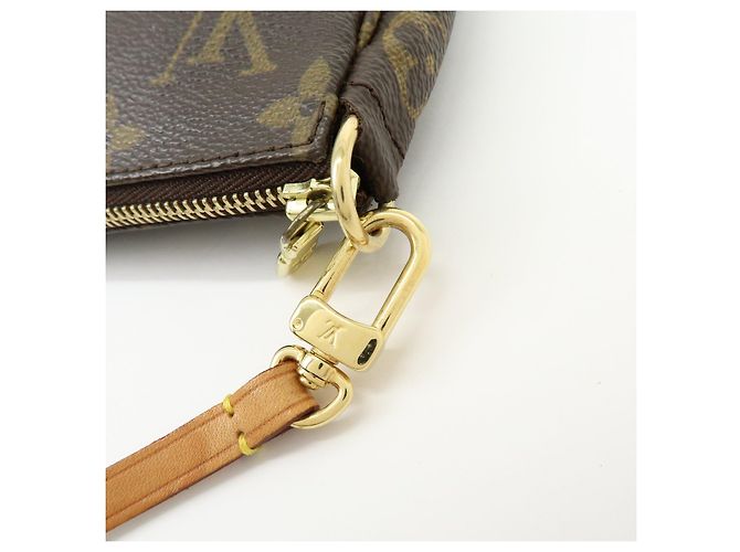 Louis Vuitton Monogram Pochette Accessoires Pouch Hand Bag Brown M51980 - Ansicht 10
