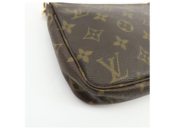 Louis Vuitton Monogram Pochette Accessoires Pouch Hand Bag Brown M51980 - Ansicht 12