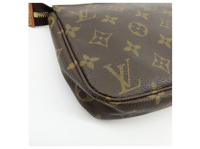 Louis Vuitton Monogram Pochette Accessoires Pouch Hand Bag Brown M51980 - Ansicht 14