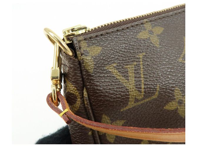 Louis Vuitton Monogram Pochette Accessoires Pouch Hand Bag Brown M51980 - Ansicht 17