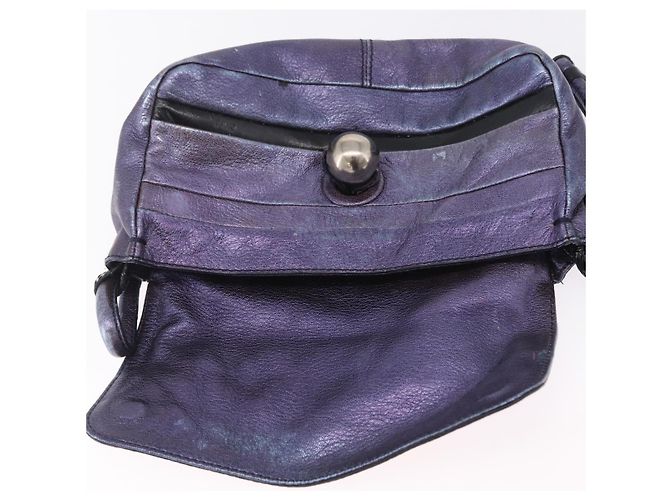 Chloé Chloe Schultertasche Leder lila authentisch mr3154 - Jerrillo - Ansicht 19