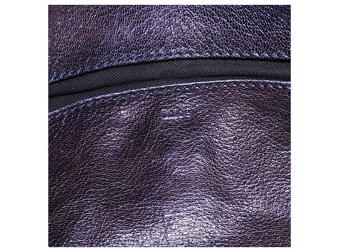 Chloé Chloe Schultertasche Leder lila authentisch mr3154 - Jerrillo - Ansicht 20