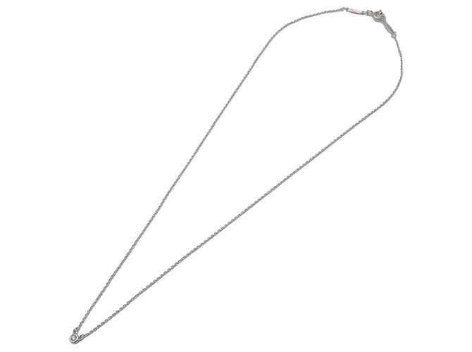 Collana Tiffany & Co By The Yard 1P Diamante SV925 Argento - vista 3
