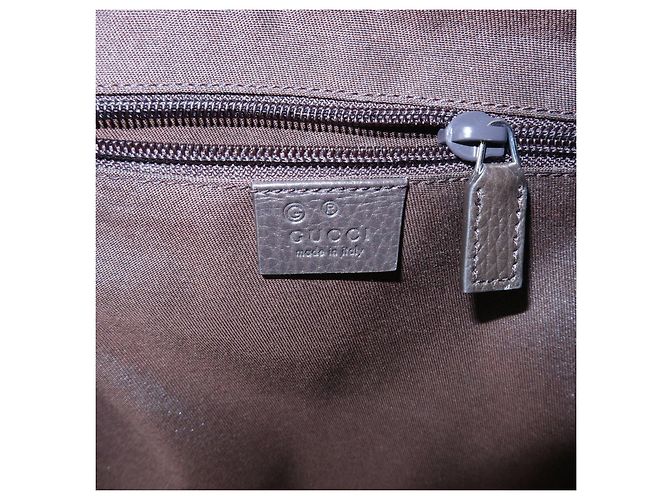 Zaino GUCCI GG Canvas Leather Brown 449906 - vista 10