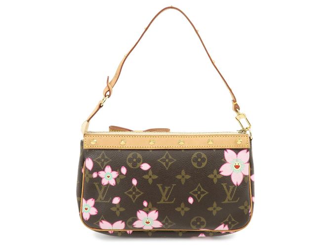 Louis Vuitton Monogram Cherry Blossom Pochette Accessoires Pouch M92006 - vista 2