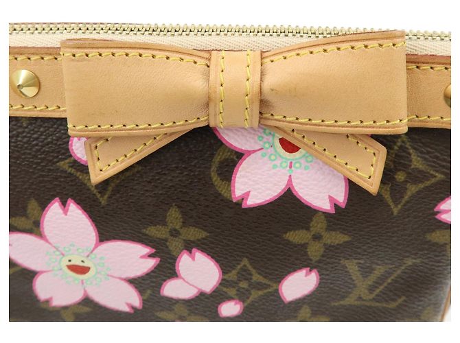 Louis Vuitton Monogram Cherry Blossom Pochette Accessoires Pouch M92006 - vista 7