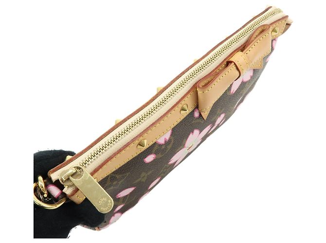 Louis Vuitton Monogram Cherry Blossom Pochette Accessoires Pouch M92006 - vista 9
