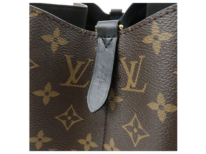 Néonoé Borsa a tracolla Louis Vuitton Monogram Neo Noe Noir M44020 - vista 11