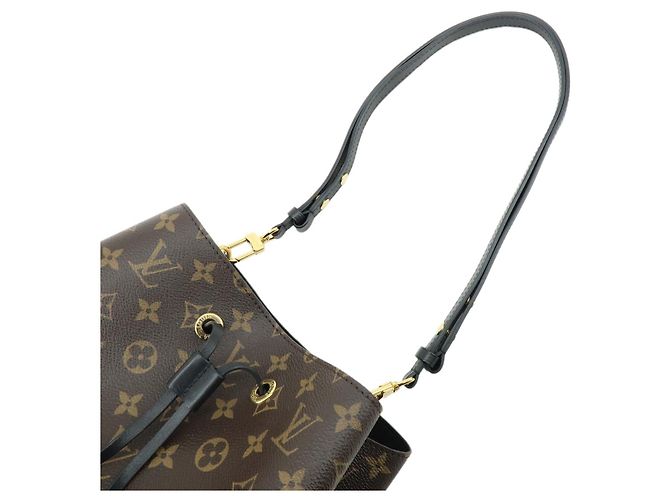 Néonoé Borsa a tracolla Louis Vuitton Monogram Neo Noe Noir M44020 - vista 4