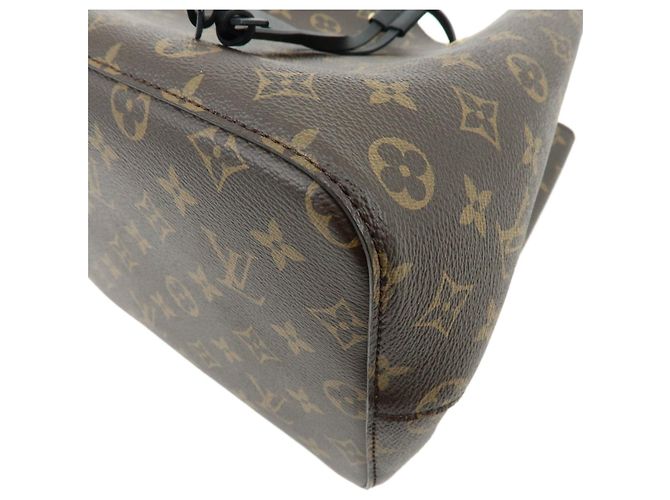 Néonoé Borsa a tracolla Louis Vuitton Monogram Neo Noe Noir M44020 - vista 6