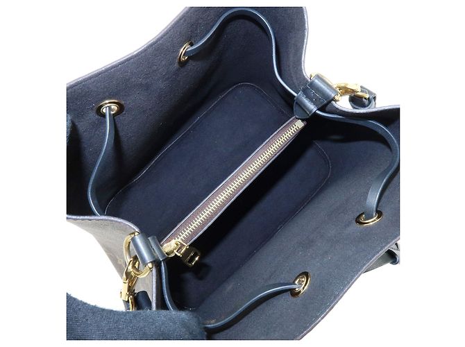 Néonoé Borsa a tracolla Louis Vuitton Monogram Neo Noe Noir M44020 - vista 9
