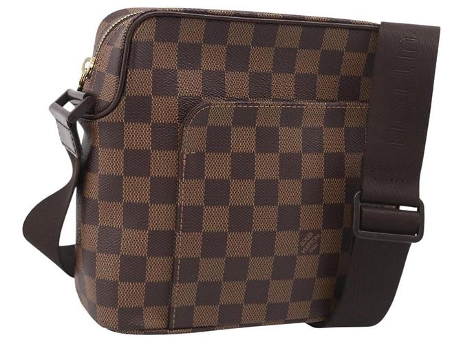 LOUIS VUITTON Damier Ebene Olaf PM Shoulder Bag N41442 LV Auth RV052V - Jerrillo - vista 2
