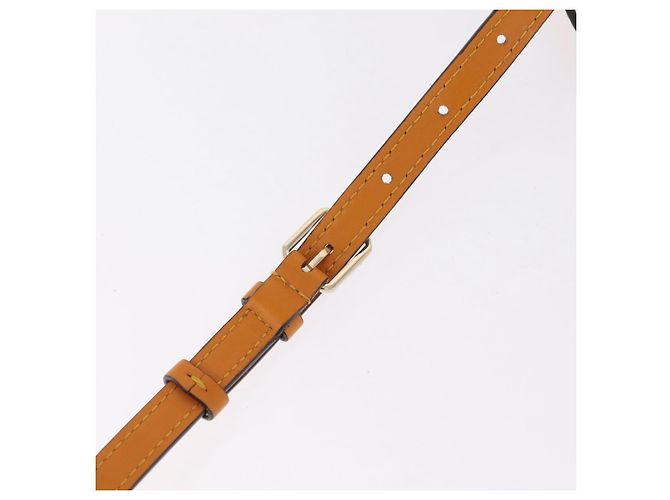 Valextra Micro Igide Hand Bag Leather 2way Orange Silver Auth 208395V - Jerrillo - vista 16