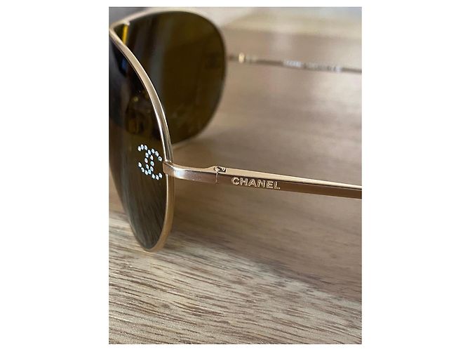 Occhiali da sole Chanel CC Logo - vista 5
