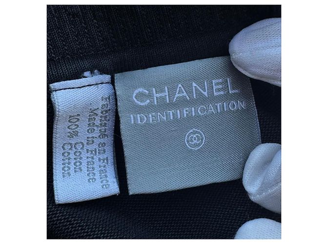 Bermudas Chanel Sport de algodón negras - vista 10