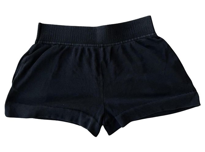 Bermudas Chanel Sport de algodón negras - vista 7