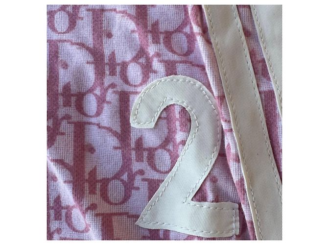 Robe Christian Dior John Galliano Diorissimo Monogram Rose - vista 2