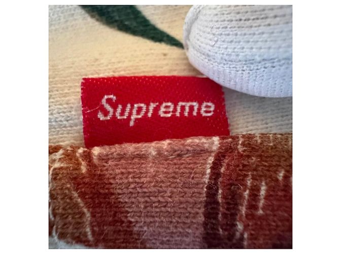 Supreme SS 2012 Florale Sweat Shorts Weiß - Ansicht 12