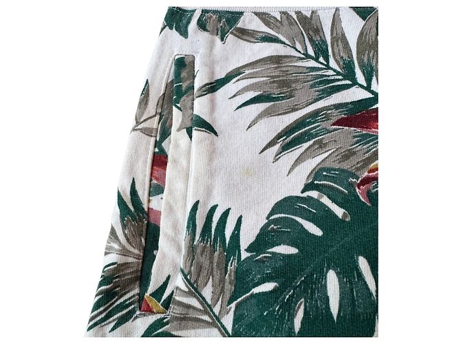 Supreme SS 2012 Florale Sweat Shorts Weiß - Ansicht 4
