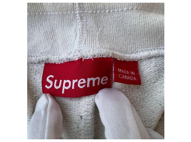 Supreme SS 2012 Florale Sweat Shorts Weiß - Ansicht 7