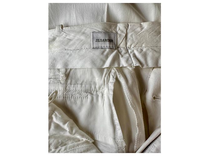 Pantalones blancos Jil Sander - vista 2
