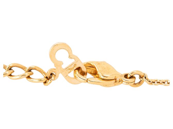 DIOR - Collar Dior en metal dorado - vista 4
