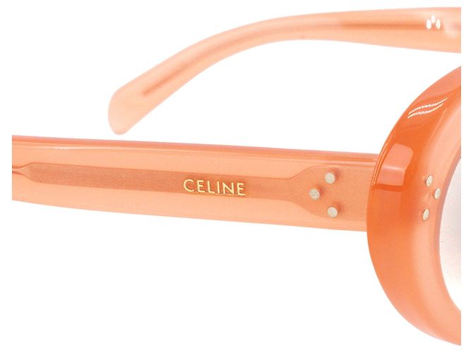 Céline CELINE - Celine Sonnenbrille aus rosa Acetat - Ansicht 3