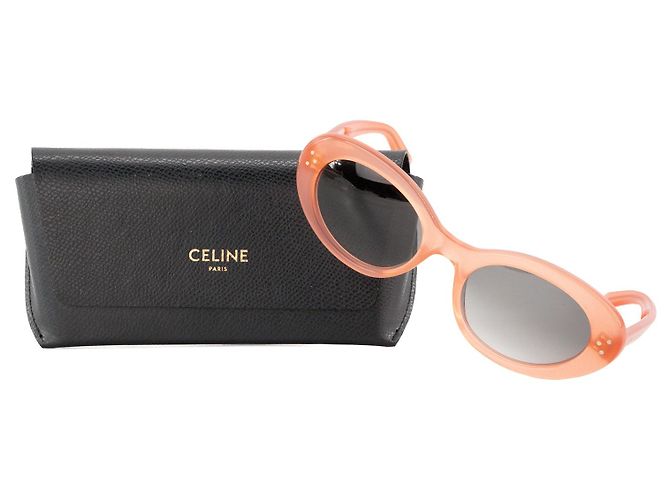 Céline CELINE - Celine Sonnenbrille aus rosa Acetat - Ansicht 6