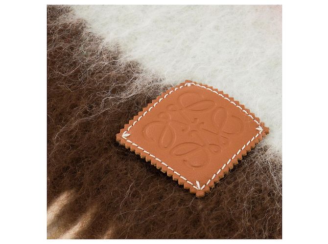 LOEWE - Cachecol Loewe em mohair e lã multicolorido - vista 2