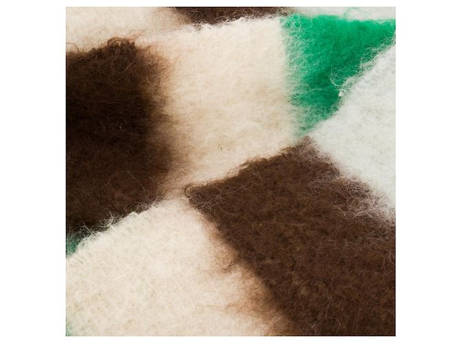LOEWE - Cachecol Loewe em mohair e lã multicolorido - vista 4