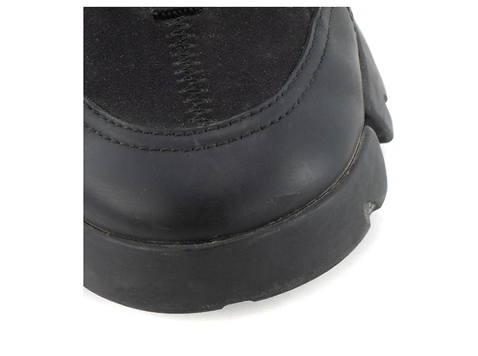 DIOR - Sneakers D-Connect Dior in tela nera e gomma (T37) - vista 5