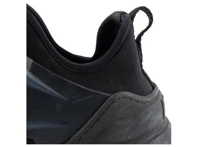 DIOR - Sneakers D-Connect Dior in tela nera e gomma (T37) - vista 7