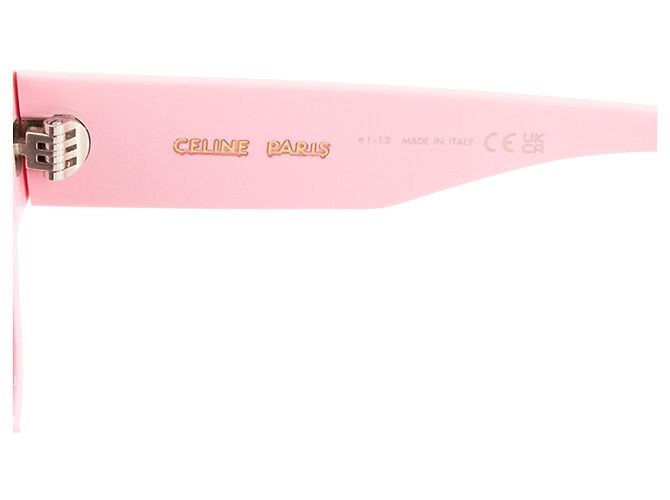 Céline CELINE - Occhiali da sole Monochroms 01 Celine in acetato rosa - vista 4