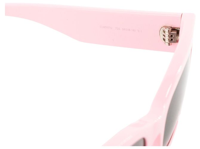 Céline CELINE - Occhiali da sole Monochroms 01 Celine in acetato rosa - vista 5