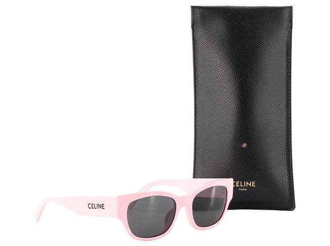 Céline CELINE - Occhiali da sole Monochroms 01 Celine in acetato rosa - vista 6