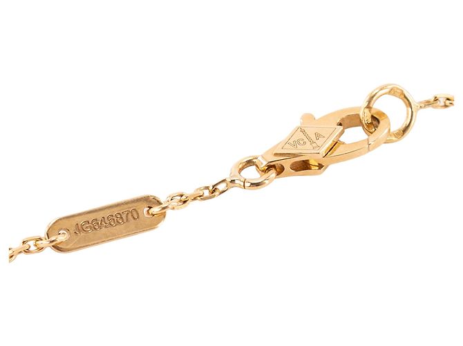 VAN CLEEF & ARPELS - Bracelet Sweet Alhambra Van Cleef & Arpels en or et nacre - vue 3