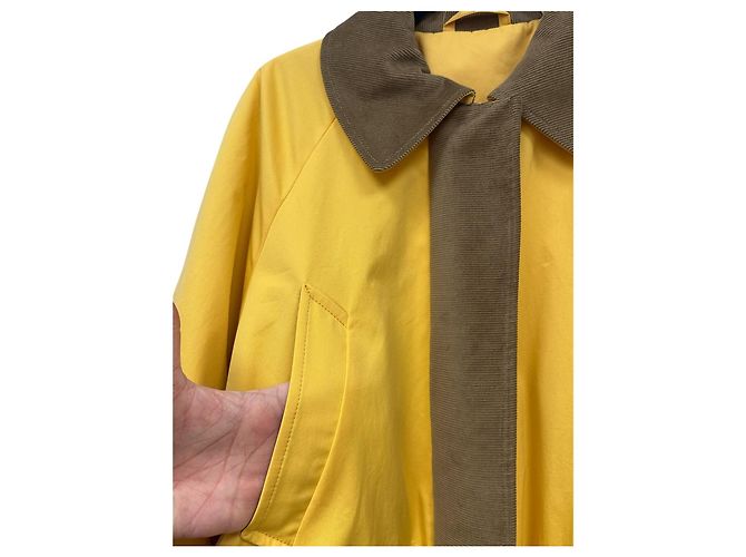 Autre Marque Chaqueta SKALL Gaby de algodón amarillo - vista 4