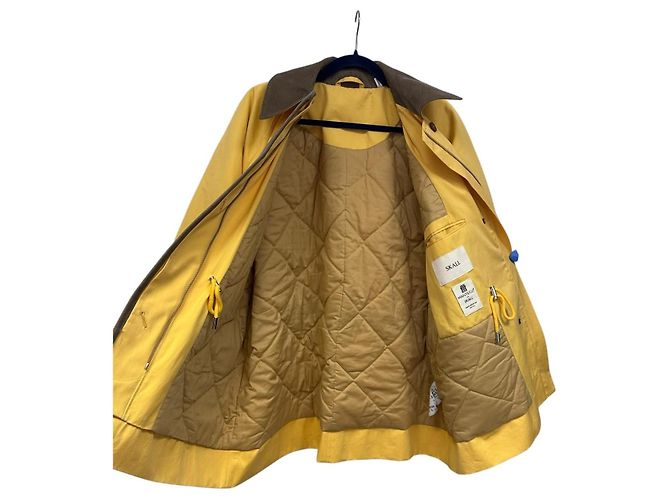 Autre Marque Chaqueta SKALL Gaby de algodón amarillo - vista 6