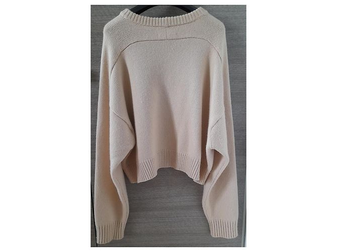 Autre Marque Loulou Studio Jersey Bruzzi de lana y cachemira - Beige - vista 2